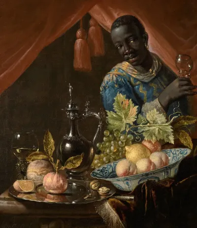 Still Life With Male Figure