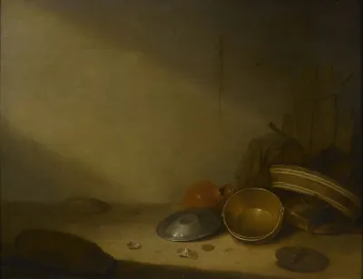 Still Life With Old Dishes