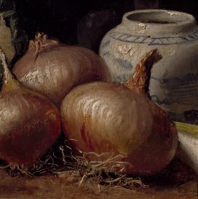 Still Life With Onions 2