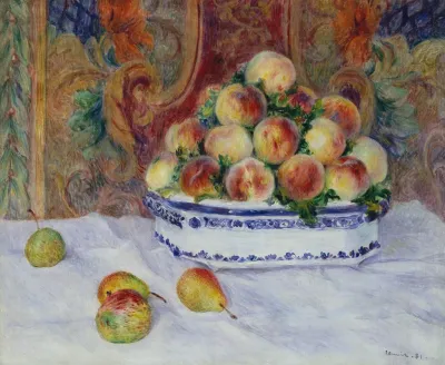 Still Life With Peaches