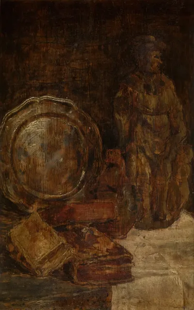 Still Life With Pewter Dish