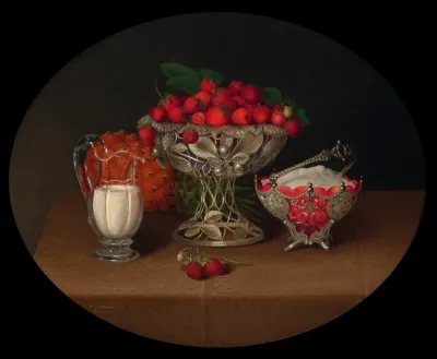 Still Life With Strawberries 4