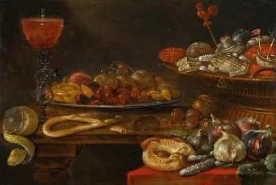 Still Life With Sweetmeats