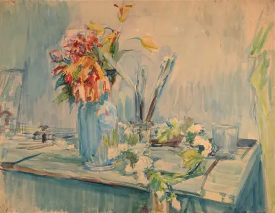 Still Life With The Flower Tsar Crown