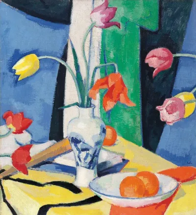 Still Life With Tulips 4