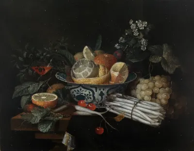 Still Life With Vegetables And Fruits