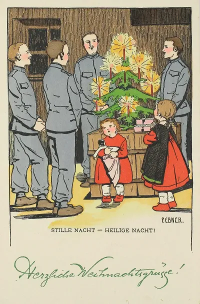 Stille Nacht Heilige Nacht Herzliche Weihnachtsgrusse