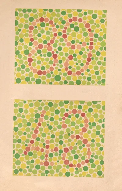 Stillings Pseudo Isochromatic Plates For Testing Color Perception Pl 03