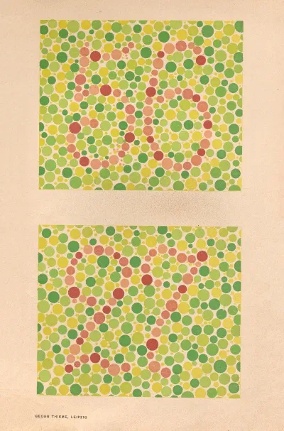 Stillings Pseudo Isochromatic Plates For Testing Color Perception Pl 04