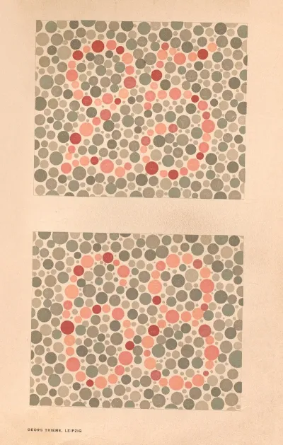 Stillings Pseudo Isochromatic Plates For Testing Color Perception Pl 10