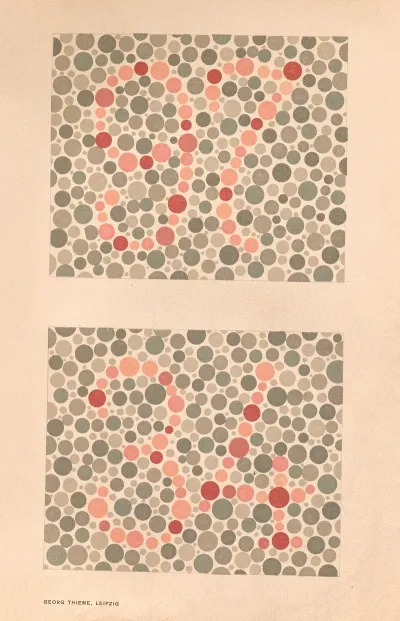 Stillings Pseudo Isochromatic Plates For Testing Color Perception Pl 11
