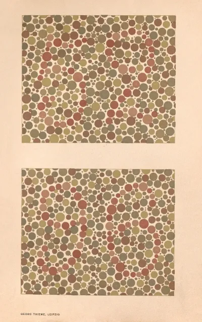 Stillings Pseudo Isochromatic Plates For Testing Color Perception Pl 15