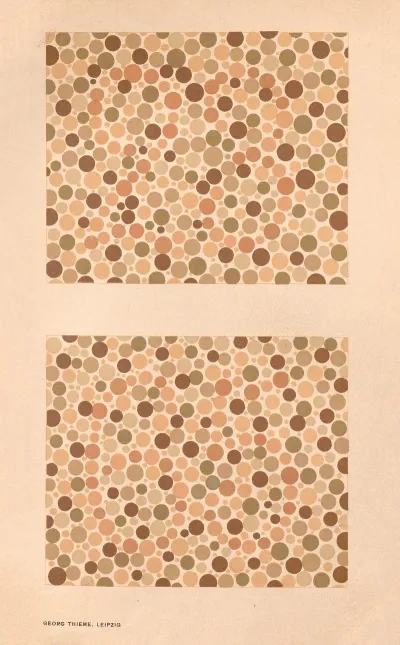Stillings Pseudo Isochromatic Plates For Testing Color Perception Pl 18