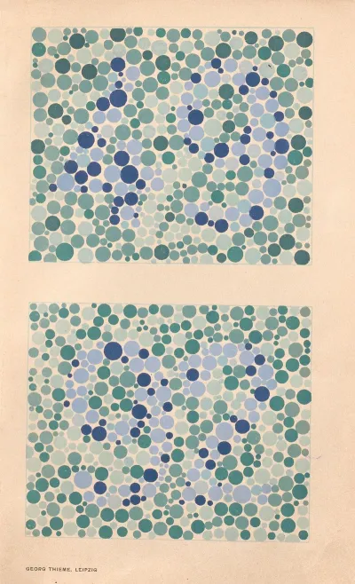 Stillings Pseudo Isochromatic Plates For Testing Color Perception Pl 24