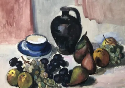 Stillleben Mit Fruchten 2