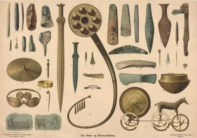Stone And Bronze Age Artifacts