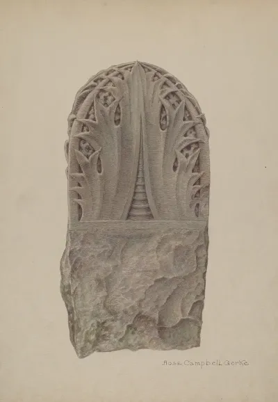 Stone Gate Post 2