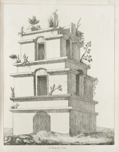 Stone Tower With Three Floors