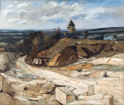 Stonequarry By The River Oise Ii