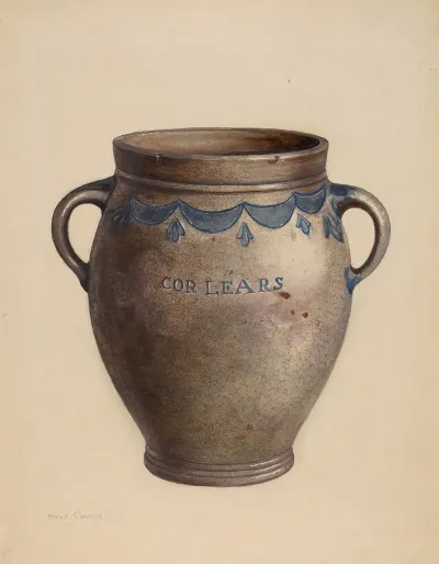 Stoneware Crock 2
