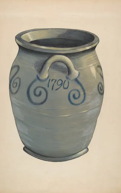 Stoneware Crock 5
