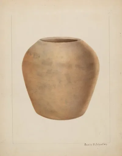 Stoneware Flower Pot 2