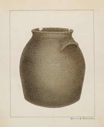 Stoneware Jar 11