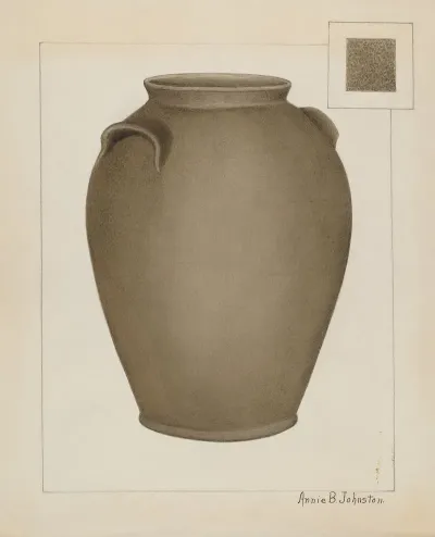 Stoneware Jar 12
