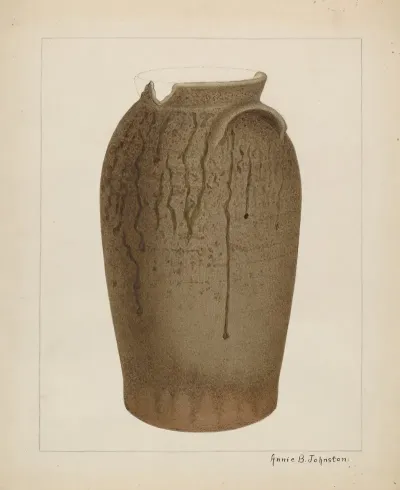 Stoneware Jar 15