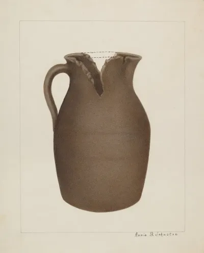 Stoneware Jar 16