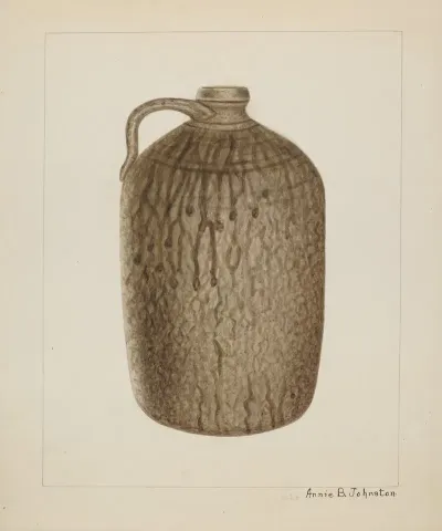 Stoneware Jar 22