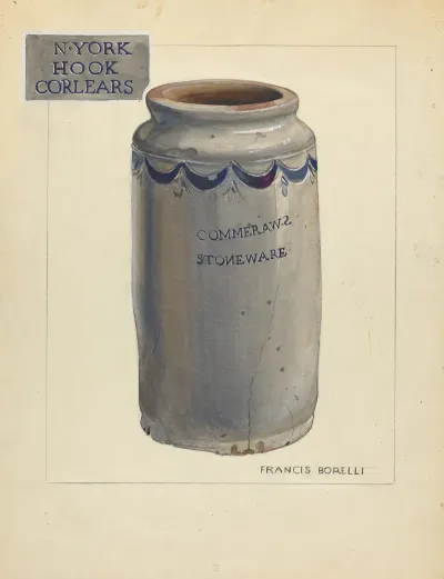 Stoneware Jar 27