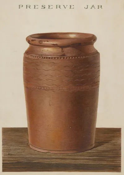 Stoneware Jar 33