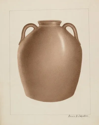 Stoneware Jar 4