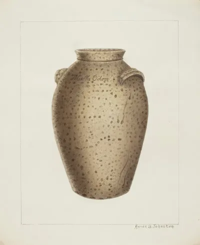 Stoneware Jar