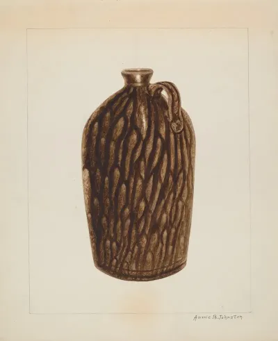 Stoneware Jug 11