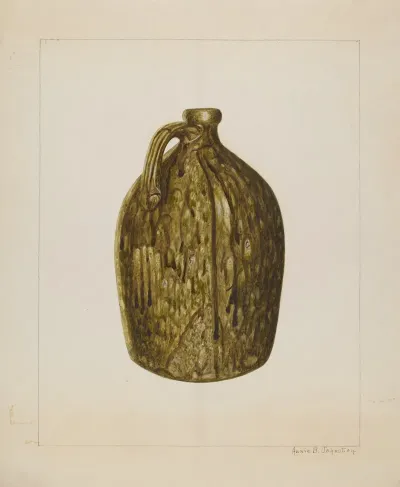 Stoneware Jug 13