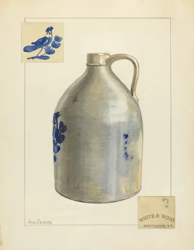 Stoneware Jug 18