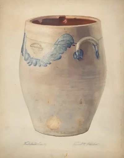 Stoneware Jug 19
