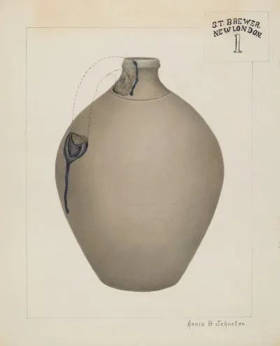 Stoneware Jug 5