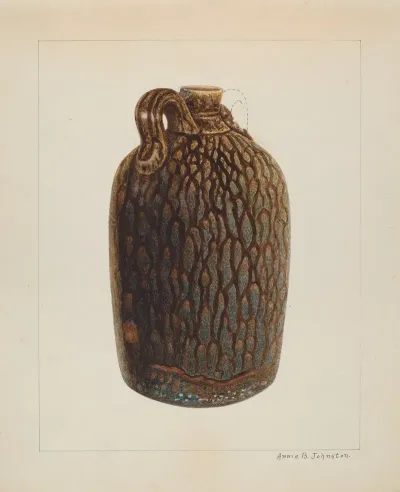 Stoneware Jug 7