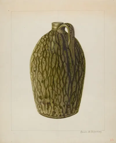 Stoneware Jug 8