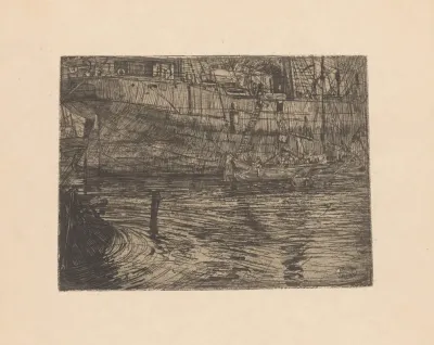 Stoomboot In Het Westerdok In Amsterdam