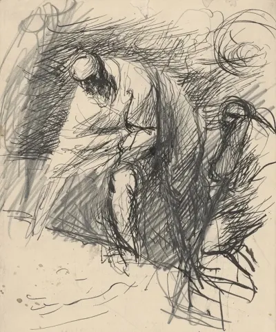 Stooped Old Man