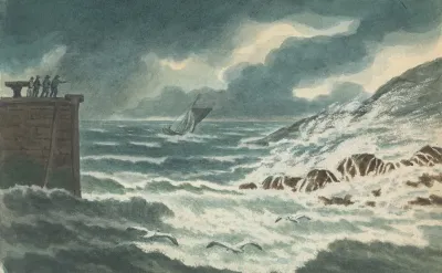 Storm At Sea
