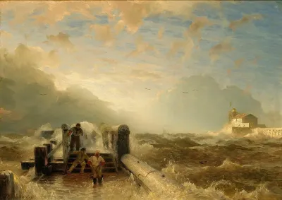Storm At The Pier
