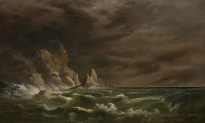Storm Off The Irish Coast