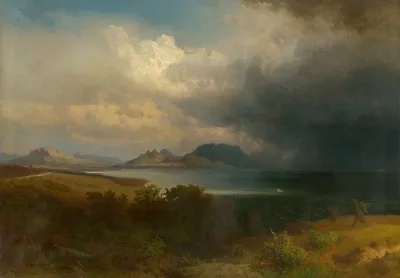 Storm Over Lake Balaton