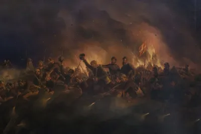 Stormen Pa Frederiksstad Den 4 Oktober 1850