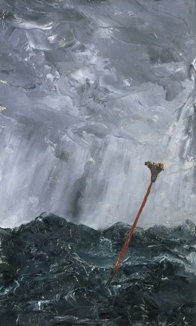 Stormy Sea Broom Buoy